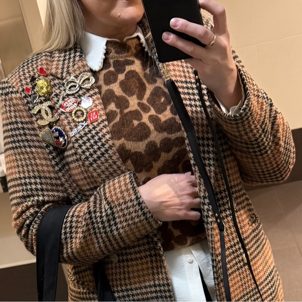 Sezane Leopard Gio Jumper - Picture 6 of 11
